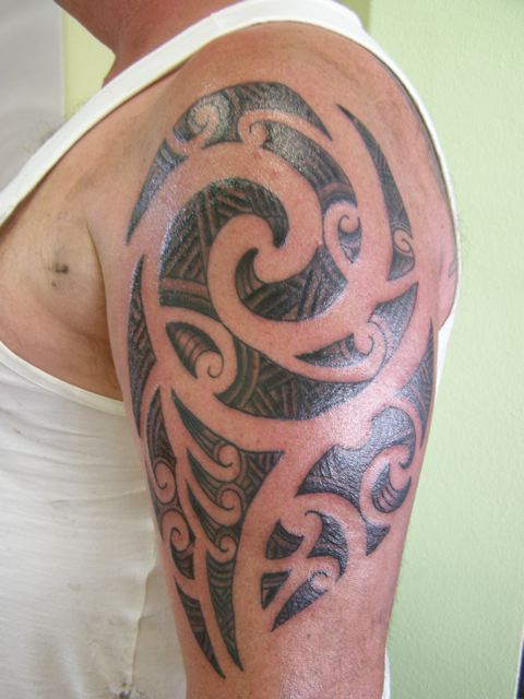 23 Stunning Tribal Half Sleeve Tattoos