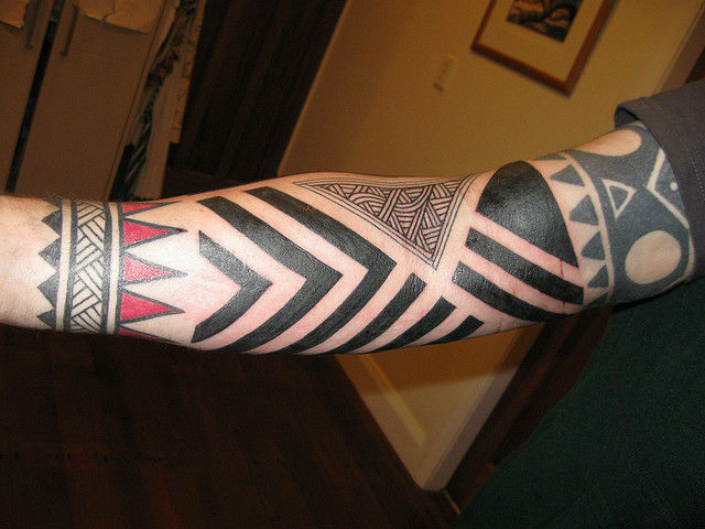 22 Interesting Tribal Forearm Tattoos