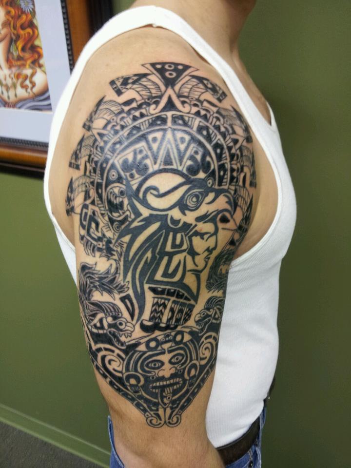 23 Stunning Tribal Half Sleeve Tattoos | Only Tribal