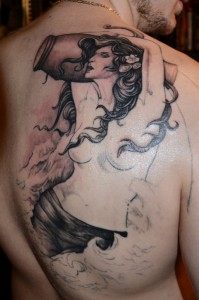 Aquarius Tribal Tattoos for Men