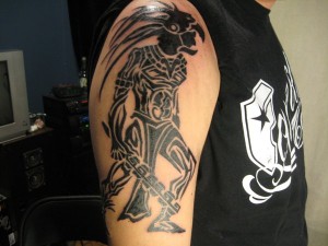 Aztec Warrior Tribal Tattoos