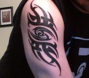 Cancer Tribal Arm Tattoos