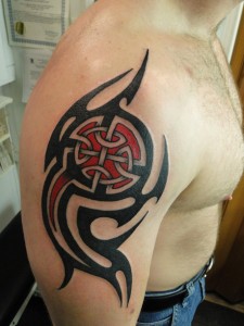 Celtic Tribal Warrior Tattoos