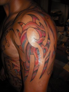 Color Tribal Tattoos