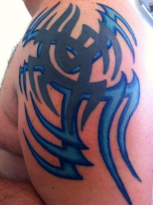 Colorful Tribal Tattoos for Men