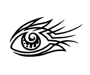 Eye Tribal Tattoo
