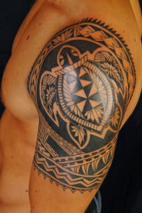 Hawaiian Tribal Warrior Tattoos