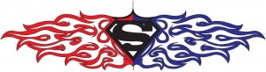 Superman Tribal Tattoo Designs