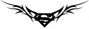 Superman Tribal Tattoos