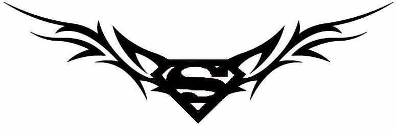 Superman Tattoo Design