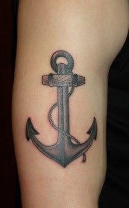 Tribal Anchor Tattoos