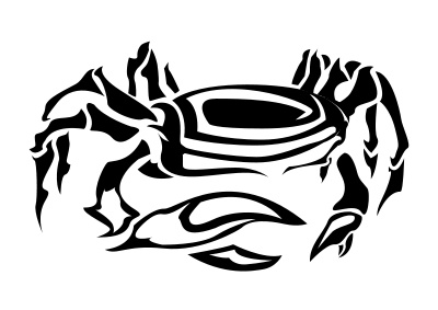 Crab Tattoo Design Download a Free Preview or High Quality Adobe  Illustrator Ai EPS PDF and High Resolution JPEG version  Crab tattoo  Crab art Tattoo designs