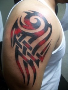 Tribal Color Tattoos