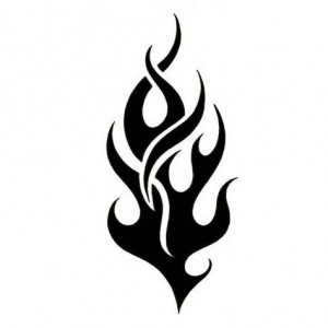 Tribal Fire Tattoo Designs