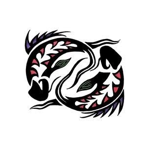 Tribal Pisces Tattoo