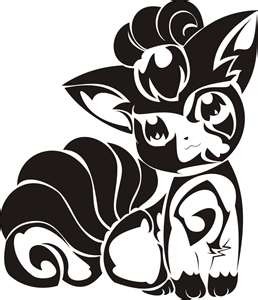 Tribal Pokemon Tattoo Designs