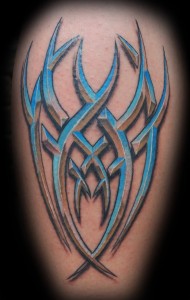 Tribal Tattoo with Color