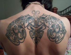 Back Tattoos Tribal