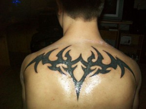 Back Tribal Tattoos for Guys