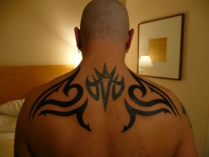 Back Tribal Tattoos for Men