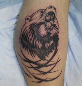 Bear Tattoo Tribal