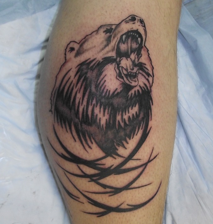 Top 41 Best Tribal Bear Tattoo Ideas  2021 Inspiration Guide