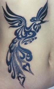 Bird Tattoo Tribal