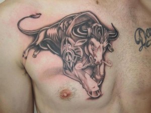 Bull Tribal Tattoo