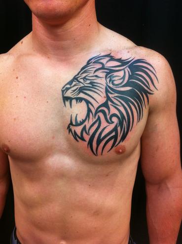 lion on chest tattoosTikTok Search