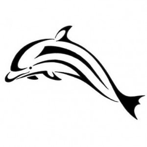 Dolphin Tribal Tattoo