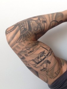 Egyptian Style Tribal Tattoos