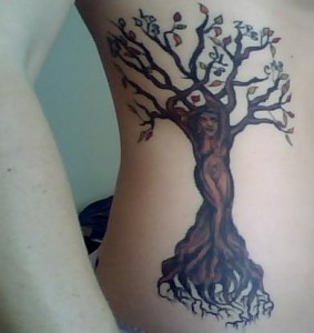 Family Tree Tribal Tattoo
