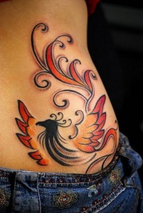 Feminine Tribal Tattoo