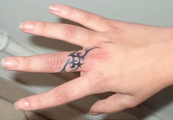 Engagement Ring Finger Tattoo Ideas