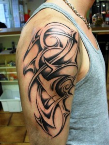 Forearm Tattoos for Men Tribal