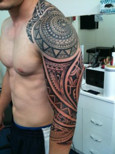 Full Sleeve Tribal Tattoos