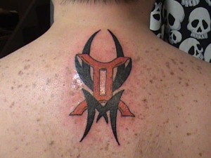 Gemini Tattoo Tribal