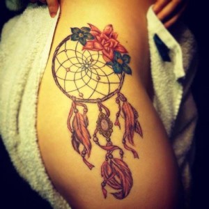 Girly Dreamcatcher Tattoo