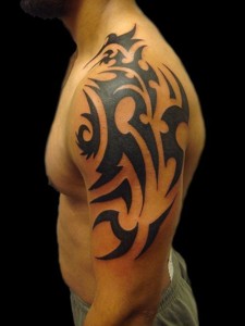 Half Sleeve Tribal Tattoos for Men