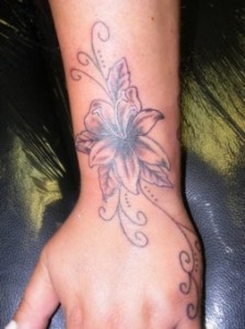 Hawaiian Tribal Wrist Tattoos