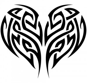 Heart Tattoo Tribal
