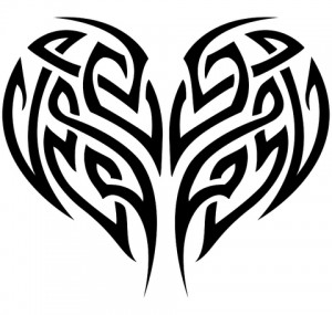 Heart Tattoo Tribal