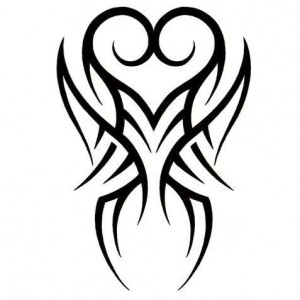 Heart Tribal Tattoo