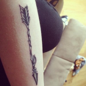 Images of Tribal Arrow Tattoo