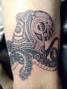 Images of Tribal Octopus Tattoo