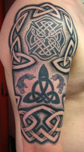 Irish Tribal Tattoo