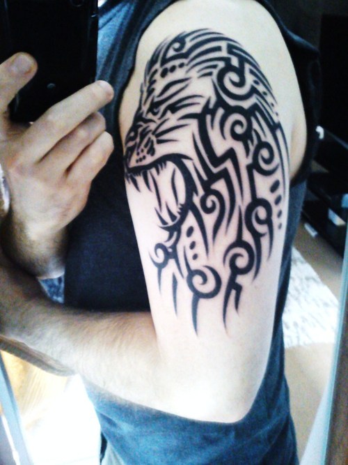 15 Magnificent Leo Tribal Tattoos | Only Tribal