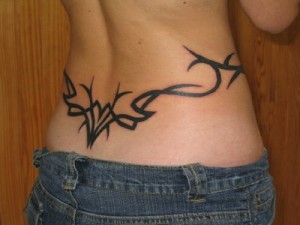 Lower Back Tattoo Tribal