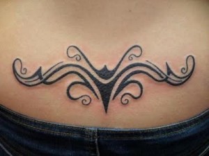 Lower Back Tribal Tattoos