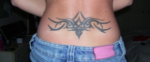 Lower Back Tribal Tattoos for Men